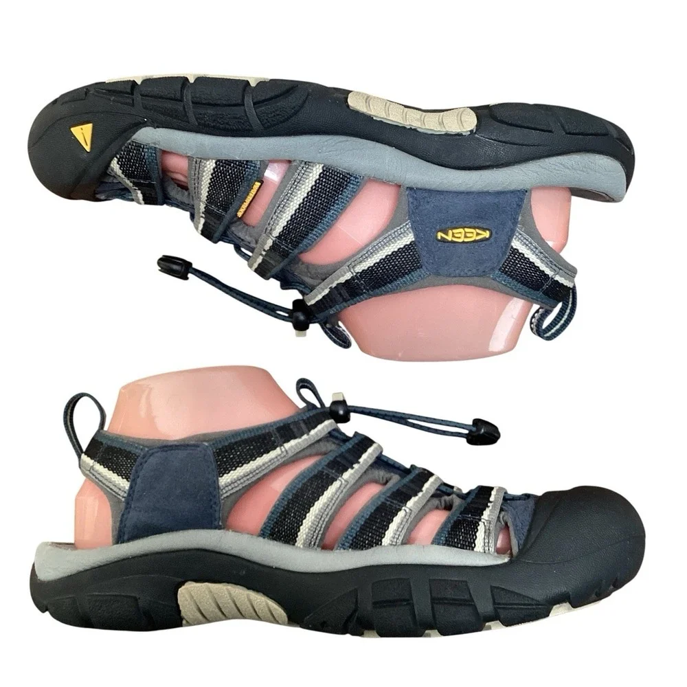 Keen Newport H2 Sandals Blue  Gray Sport Hiking Active Adjustable Men's‎ Size 7